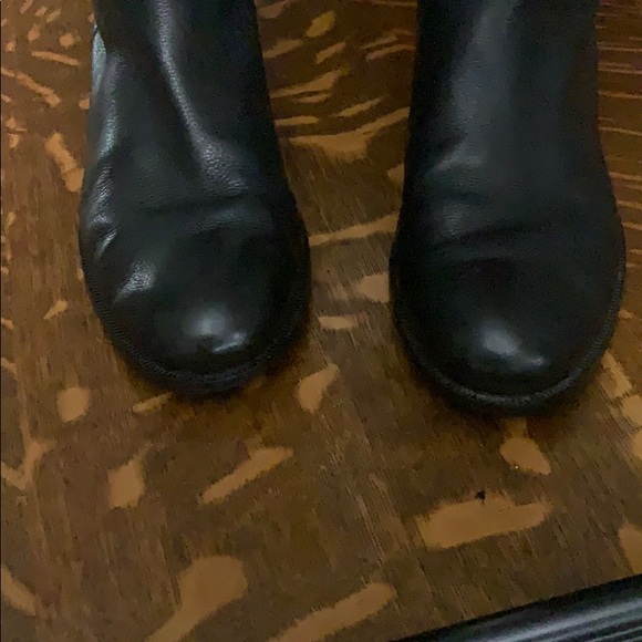 Banana Republic black leather riding boots - Picture 3 of 7